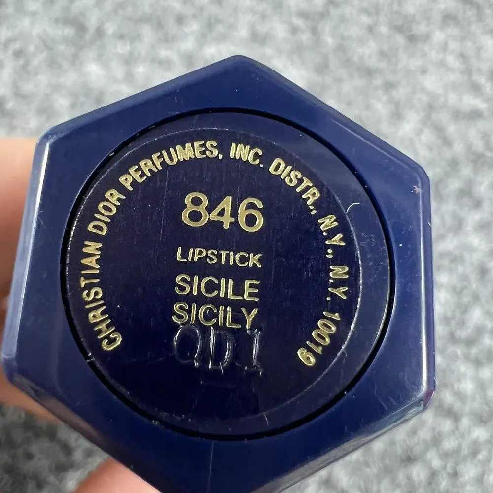 Christian Dior Lipstick 846 Sicile Red New